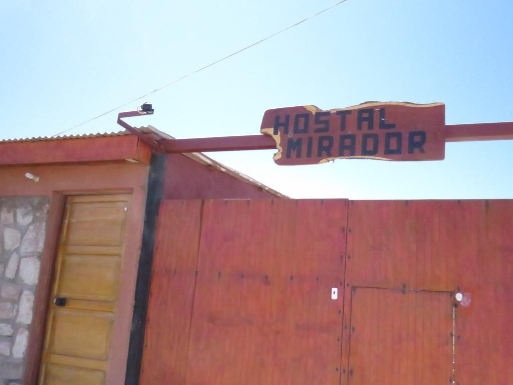 Hotel Hostal Mirador San Pedro de Atacama Exterior foto